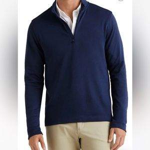 Rhone Session Men's Quarter Zip Pullover (NWT’s) in Navy